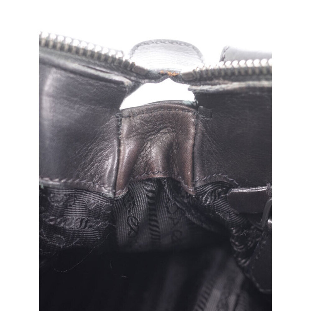 Prada Vitello Soft leather handbag black - Picture 8 of 9